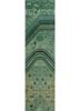 manchaha green wool hand knotted Rug - HeadShot manchaha green wool hand knotted Rug - HeadShot