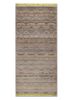 manchaha grey and black wool and bamboo silk hand knotted Rug - HeadShot manchaha grey and black wool and bamboo silk hand knotted Rug - HeadShot