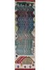 freedom manchaha pink and purple wool and bamboo silk hand knotted Rug - HeadShot freedom manchaha pink and purple wool and bamboo silk hand knotted Rug - HeadShot
