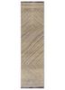 manchaha grey and black wool and bamboo silk hand knotted Rug - HeadShot manchaha grey and black wool and bamboo silk hand knotted Rug - HeadShot