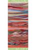 manchaha red and orange wool and bamboo silk hand knotted Rug - HeadShot manchaha red and orange wool and bamboo silk hand knotted Rug - HeadShot