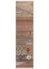 manchaha red and orange wool and bamboo silk hand knotted Rug - HeadShot manchaha red and orange wool and bamboo silk hand knotted Rug - HeadShot