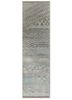 manchaha blue wool and bamboo silk hand knotted Rug - HeadShot manchaha blue wool and bamboo silk hand knotted Rug - HeadShot