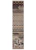 manchaha ivory wool and bamboo silk hand knotted Rug - HeadShot