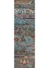 manchaha blue wool and bamboo silk hand knotted Rug - HeadShot manchaha blue wool and bamboo silk hand knotted Rug - HeadShot