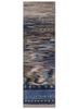 freedom manchaha blue wool and bamboo silk hand knotted Rug - HeadShot freedom manchaha blue wool and bamboo silk hand knotted Rug - HeadShot