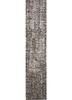 grey and black grey and black wool and bamboo silk hand knotted Rug
