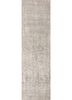 grey and black grey and black wool and bamboo silk hand knotted Rug