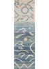 freedom manchaha blue wool and silk hand knotted Rug - HeadShot freedom manchaha blue wool and silk hand knotted Rug - HeadShot