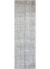 vintage grey and black wool hand knotted Rug - HeadShot vintage grey and black wool hand knotted Rug - HeadShot