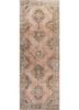 vintage pink and purple wool hand knotted Rug - HeadShot vintage pink and purple wool hand knotted Rug - HeadShot