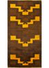 zuri beige and brown wool hand knotted Rug - HeadShot zuri beige and brown wool hand knotted Rug - HeadShot