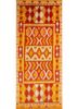 nuray red and orange wool hand knotted Rug - HeadShot nuray red and orange wool hand knotted Rug - HeadShot