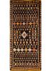 kiaan grey and black wool hand knotted Rug - HeadShot kiaan grey and black wool hand knotted Rug - HeadShot