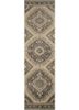 vintage beige and brown wool hand knotted Rug - HeadShot vintage beige and brown wool hand knotted Rug - HeadShot