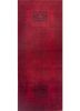lacuna red and orange wool hand knotted Rug - HeadShot