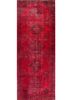 lacuna red and orange wool hand knotted Rug - HeadShot lacuna red and orange wool hand knotted Rug - HeadShot