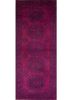 lacuna red and orange wool hand knotted Rug - HeadShot lacuna red and orange wool hand knotted Rug - HeadShot