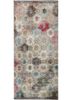 vintage beige and brown wool hand knotted Rug - HeadShot vintage beige and brown wool hand knotted Rug - HeadShot