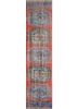 vintage red and orange wool hand knotted Rug - HeadShot vintage red and orange wool hand knotted Rug - HeadShot