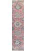 vintage red and orange wool hand knotted Rug - HeadShot vintage red and orange wool hand knotted Rug - HeadShot