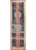 nuray grey and black wool hand knotted Rug - HeadShot