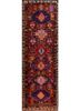 nuray red and orange wool hand knotted Rug - HeadShot nuray red and orange wool hand knotted Rug - HeadShot