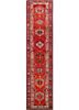 nuray red and orange wool hand knotted Rug - HeadShot nuray red and orange wool hand knotted Rug - HeadShot