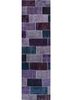 provenance pink and purple wool hand knotted Rug - HeadShot provenance pink and purple wool hand knotted Rug - HeadShot