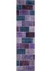 provenance pink and purple wool hand knotted Rug - HeadShot provenance pink and purple wool hand knotted Rug - HeadShot
