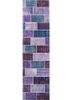 provenance pink and purple wool hand knotted Rug - HeadShot provenance pink and purple wool hand knotted Rug - HeadShot