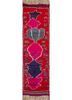 nuray red and orange wool hand knotted Rug - HeadShot nuray red and orange wool hand knotted Rug - HeadShot