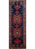 kiaan red and orange wool hand knotted Rug - HeadShot