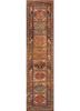 kiaan red and orange wool hand knotted Rug - HeadShot