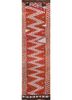 kiaan red and orange wool hand knotted Rug - HeadShot kiaan red and orange wool hand knotted Rug - HeadShot