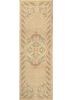 aalam gold wool hand knotted Rug - HeadShot