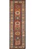 kiaan red and orange wool hand knotted Rug - HeadShot
