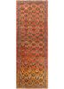 kiaan pink and purple wool hand knotted Rug - HeadShot kiaan pink and purple wool hand knotted Rug - HeadShot