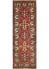 kiaan red and orange wool hand knotted Rug - HeadShot kiaan red and orange wool hand knotted Rug - HeadShot