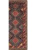 kiaan blue wool hand knotted Rug - HeadShot kiaan blue wool hand knotted Rug - HeadShot