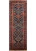 kiaan blue wool hand knotted Rug - HeadShot kiaan blue wool hand knotted Rug - HeadShot