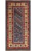 aalam blue wool hand knotted Rug - HeadShot aalam blue wool hand knotted Rug - HeadShot