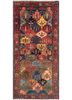 aalam pink and purple wool hand knotted Rug - HeadShot aalam pink and purple wool hand knotted Rug - HeadShot