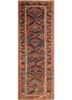 kiaan beige and brown wool hand knotted Rug - HeadShot