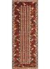 aalam ivory wool hand knotted Rug - HeadShot