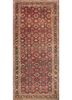 aalam red and orange wool hand knotted Rug - HeadShot aalam red and orange wool hand knotted Rug - HeadShot