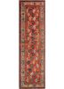 kiaan red and orange wool hand knotted Rug - HeadShot kiaan red and orange wool hand knotted Rug - HeadShot
