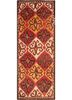 nuray red and orange wool hand knotted Rug - HeadShot nuray red and orange wool hand knotted Rug - HeadShot