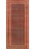 kiaan red and orange wool hand knotted Rug - HeadShot