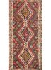nayaab pink and purple wool flat weaves Rug - HeadShot nayaab pink and purple wool flat weaves Rug - HeadShot